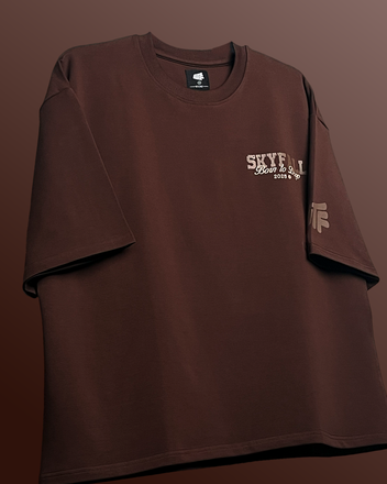 Skyfall Brown Heavyweight T-Shirt