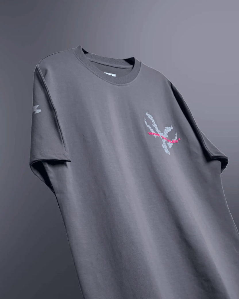 Called Higher Grey Heavyweight Oversized T-shirt