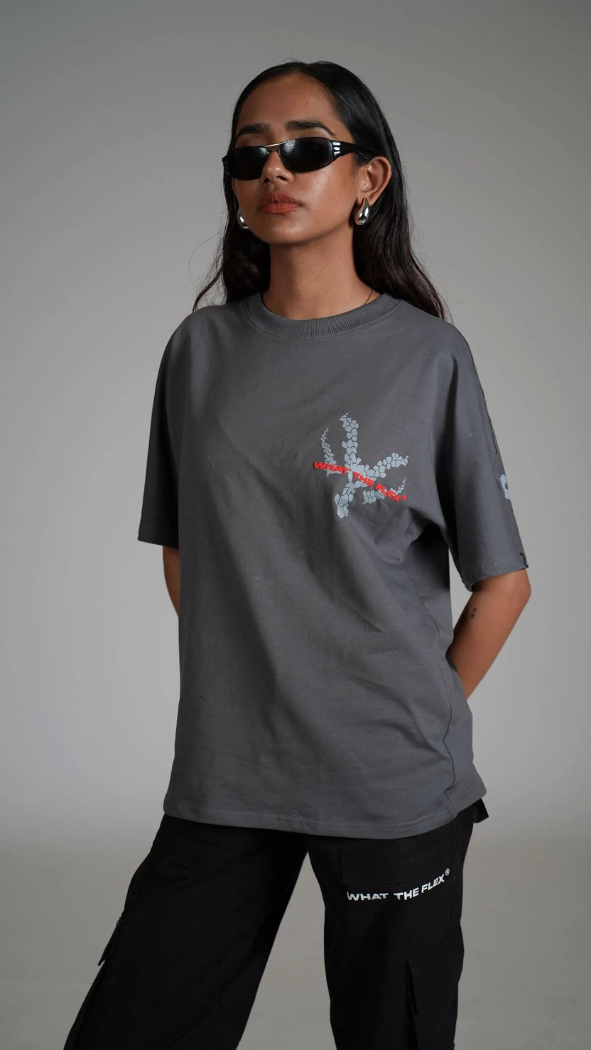 Called Higher Grey Heavyweight Oversized T-shirt