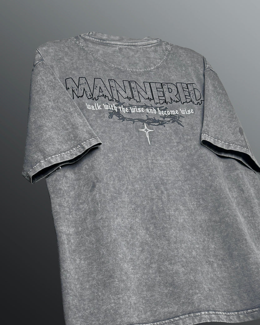 Mannered Acid Wash T-Shirt
