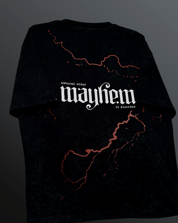 Mayhem Acid Wash T-Shirt