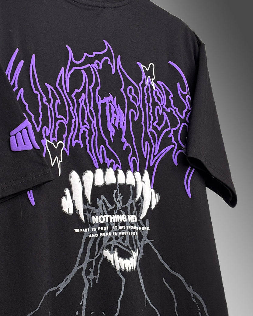 Nothing New Black Heavyweight Oversized T-shirt