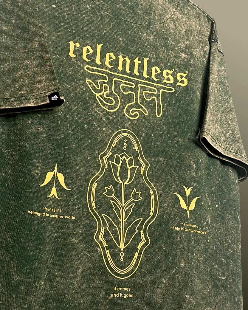 Relentless Acid Wash T-Shirt